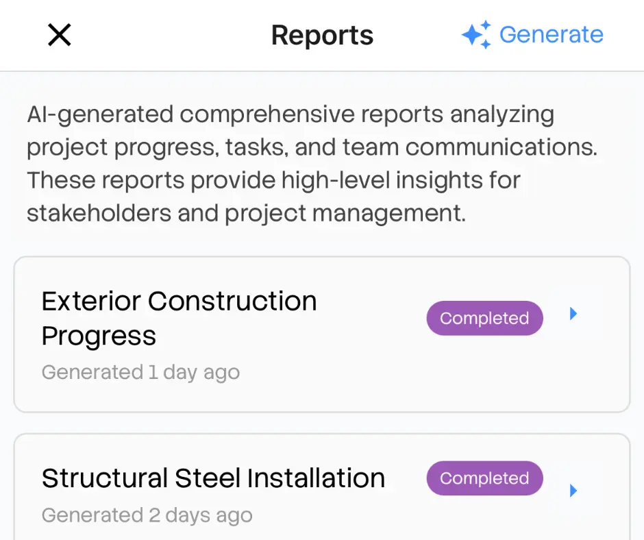 AI Summaries & Reports